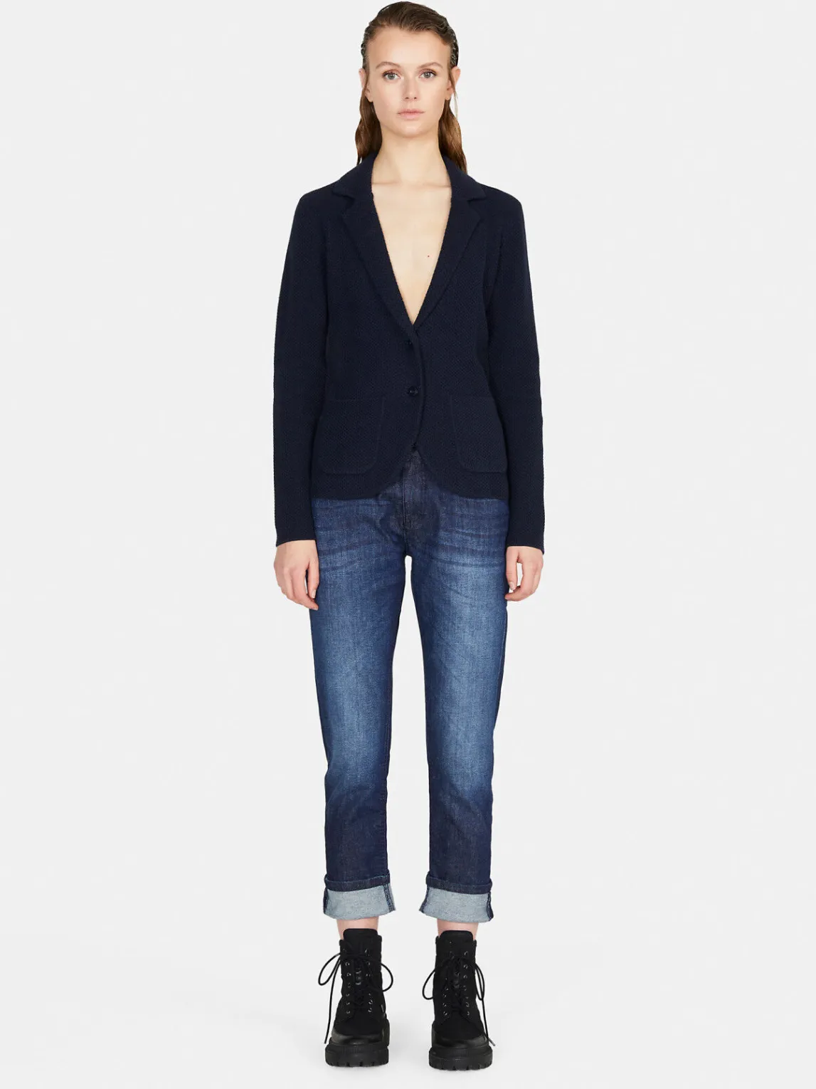 Women Sisley Jumpers & Knitwear<Knit Jacket