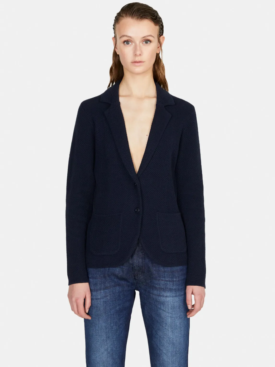 Women Sisley Jumpers & Knitwear<Knit Jacket