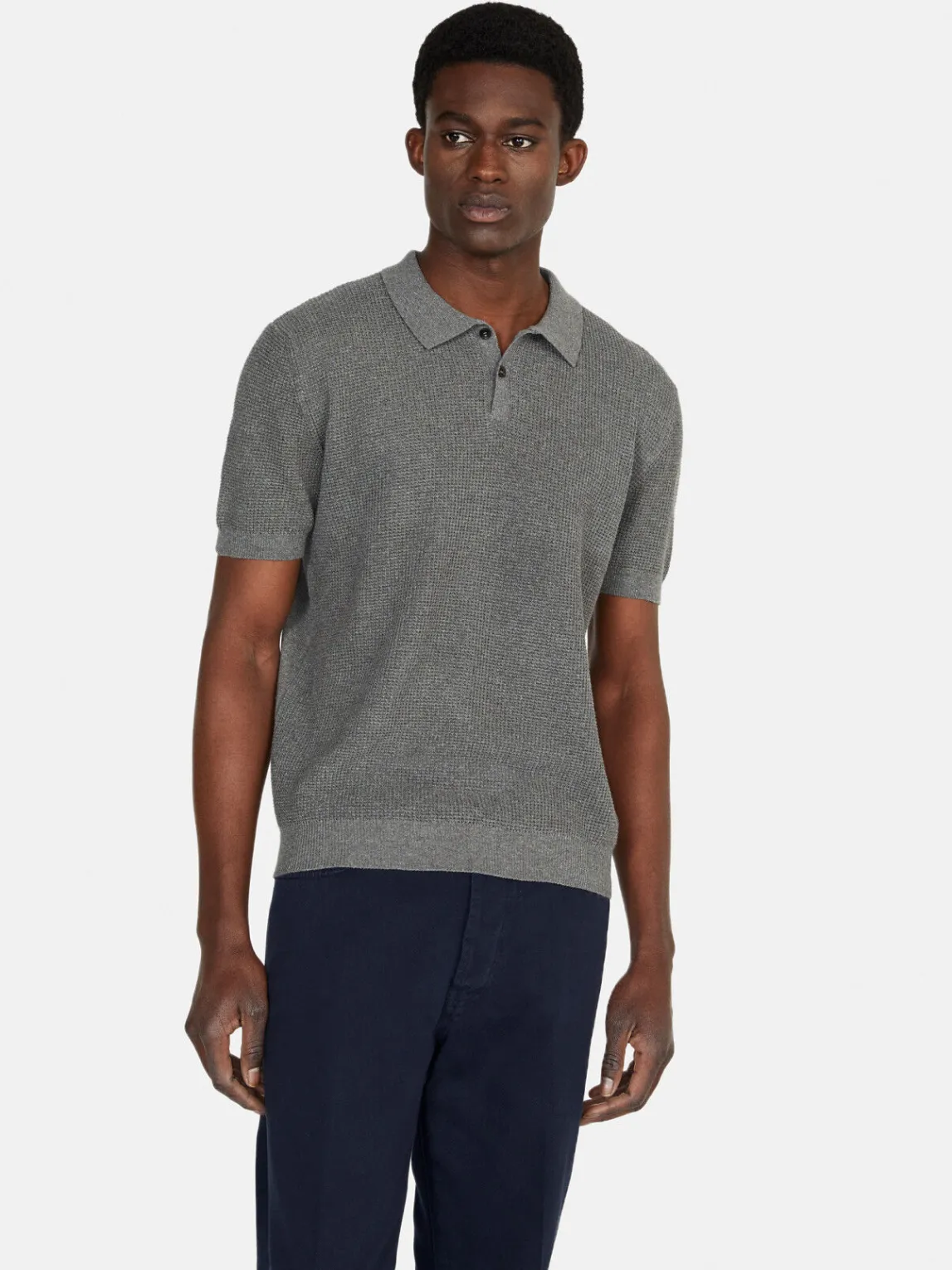 Men Sisley T-Shirts<Knit Polo