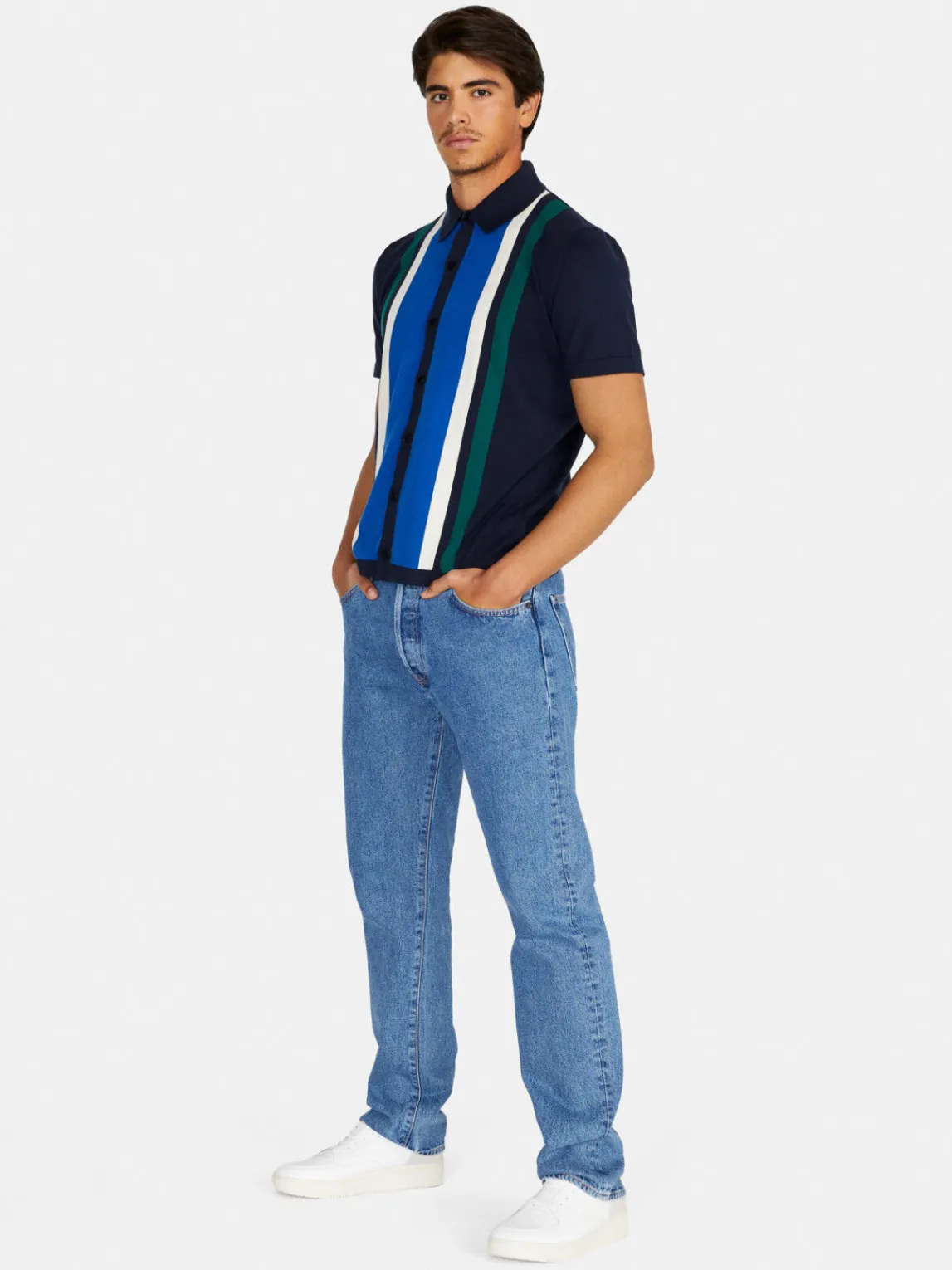 Men Sisley T-Shirts<Knit Shirt