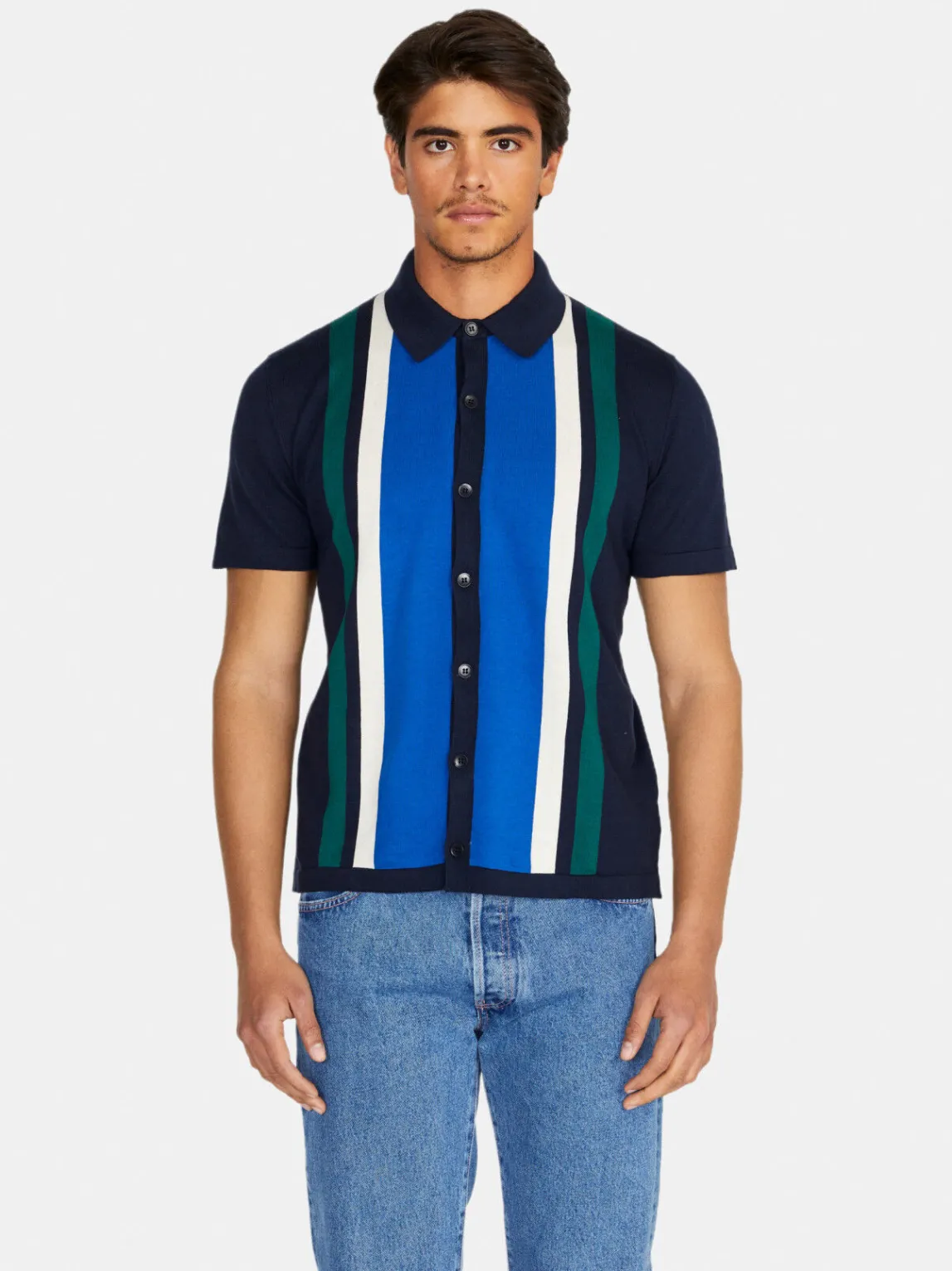 Men Sisley T-Shirts<Knit Shirt