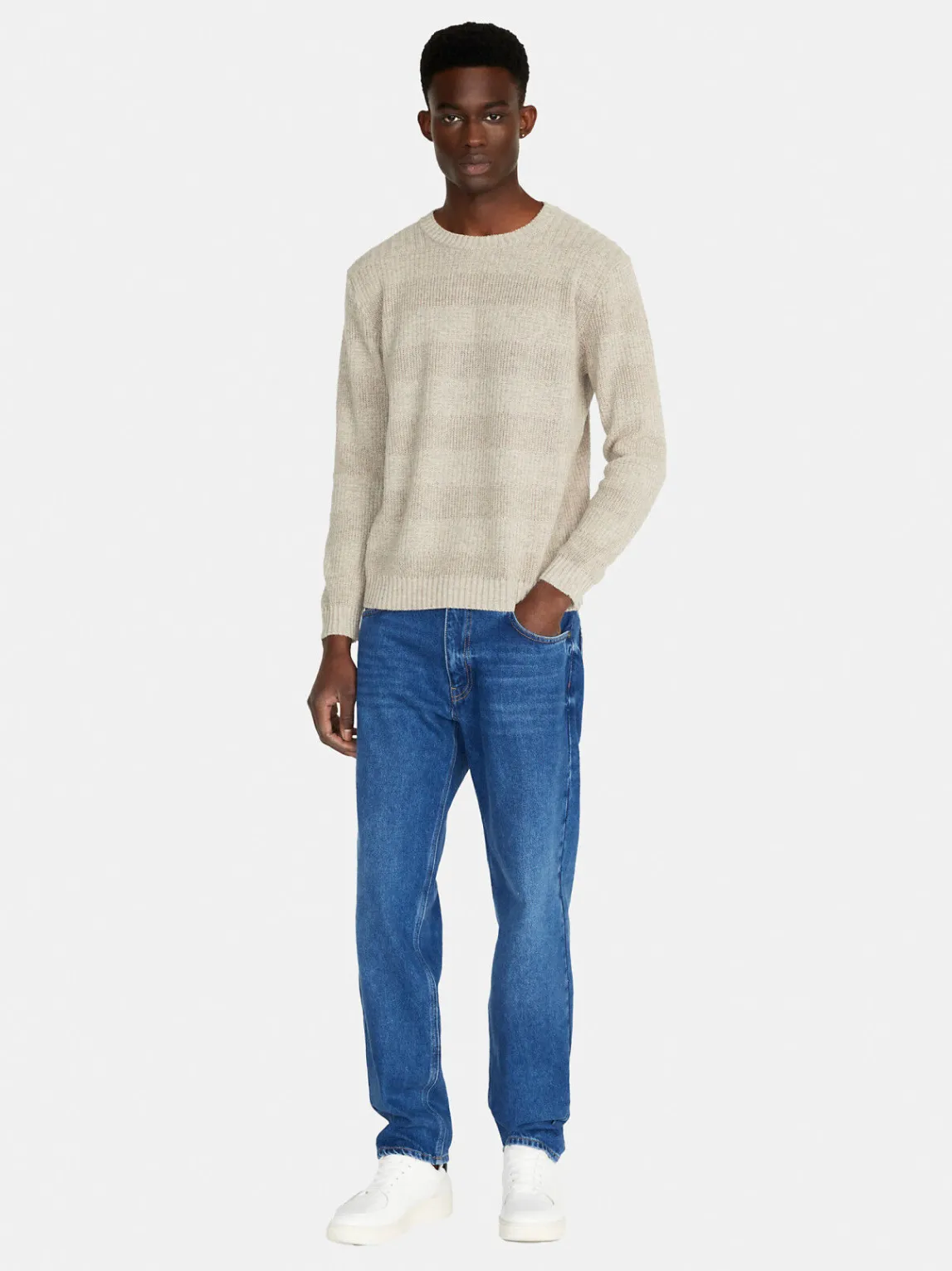 Men Sisley Jumpers & Knitwear<Knit Sweater