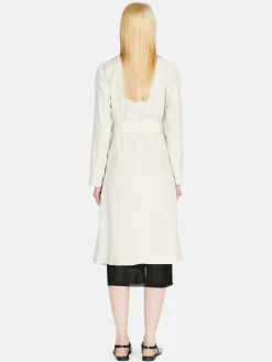 Women Sisley Jackets & Coats<Long Comfort Fit Trench Coat