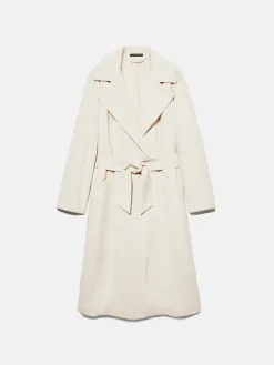 Women Sisley Jackets & Coats<Long Comfort Fit Trench Coat