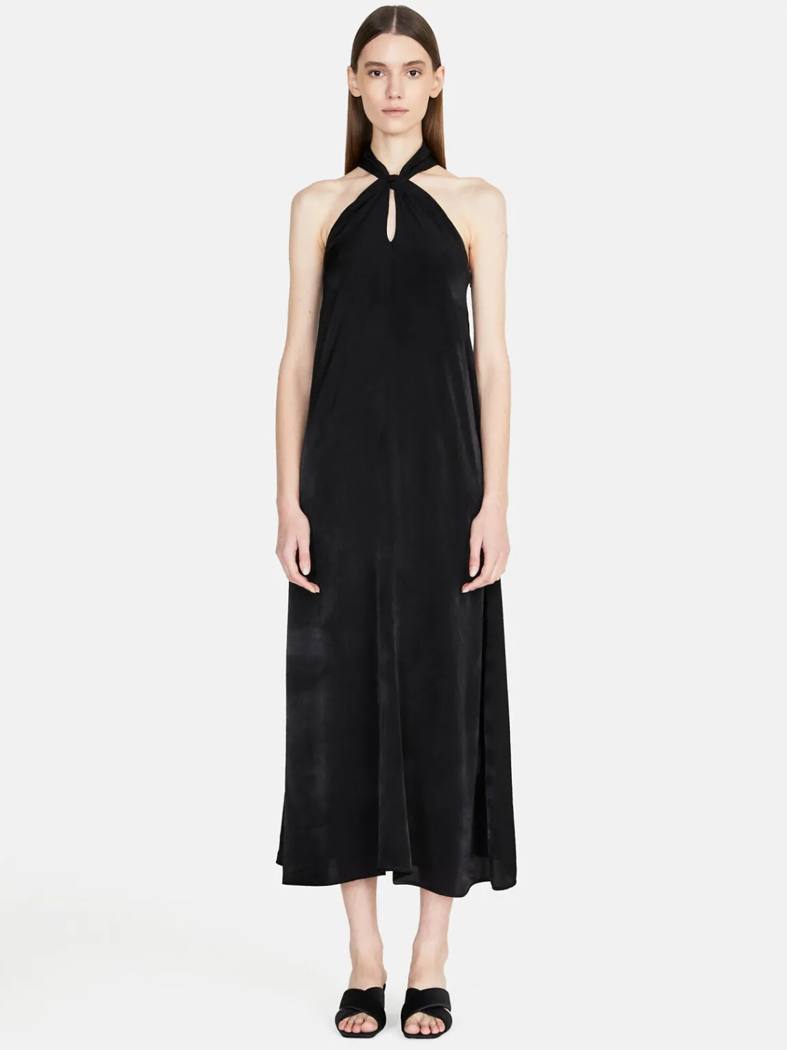 Women Sisley Dresses<Long Dress With Torchon