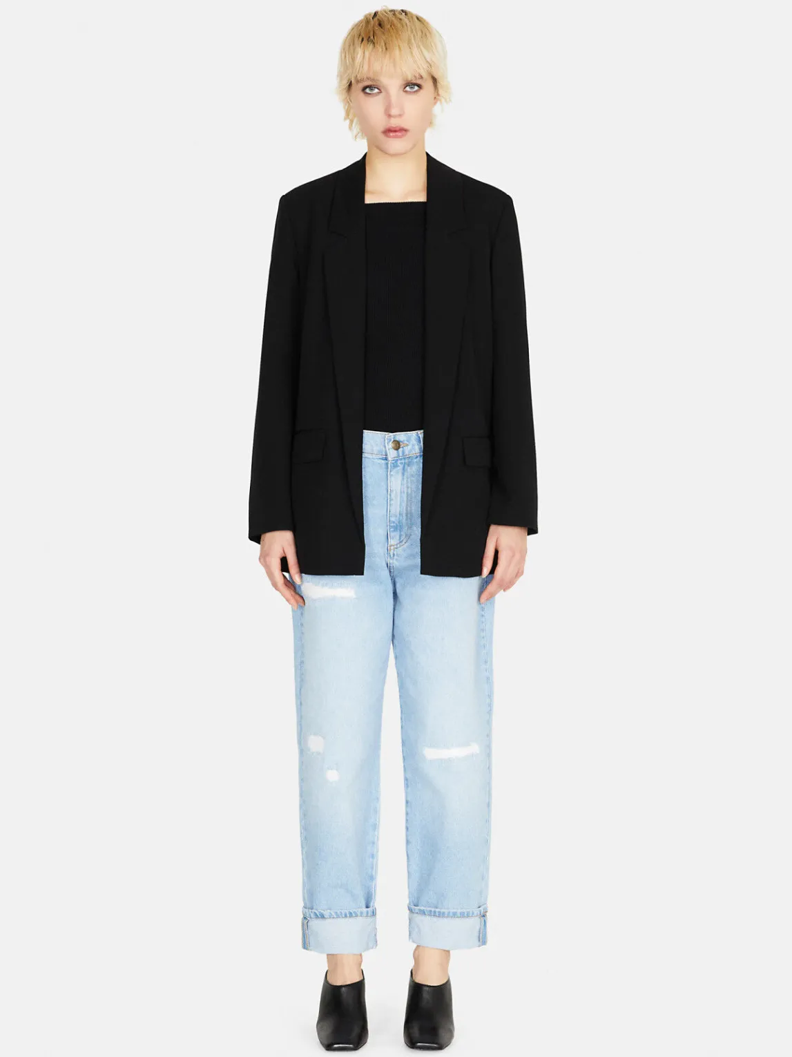 Women Sisley Jackets & Coats<Long Open Jacket