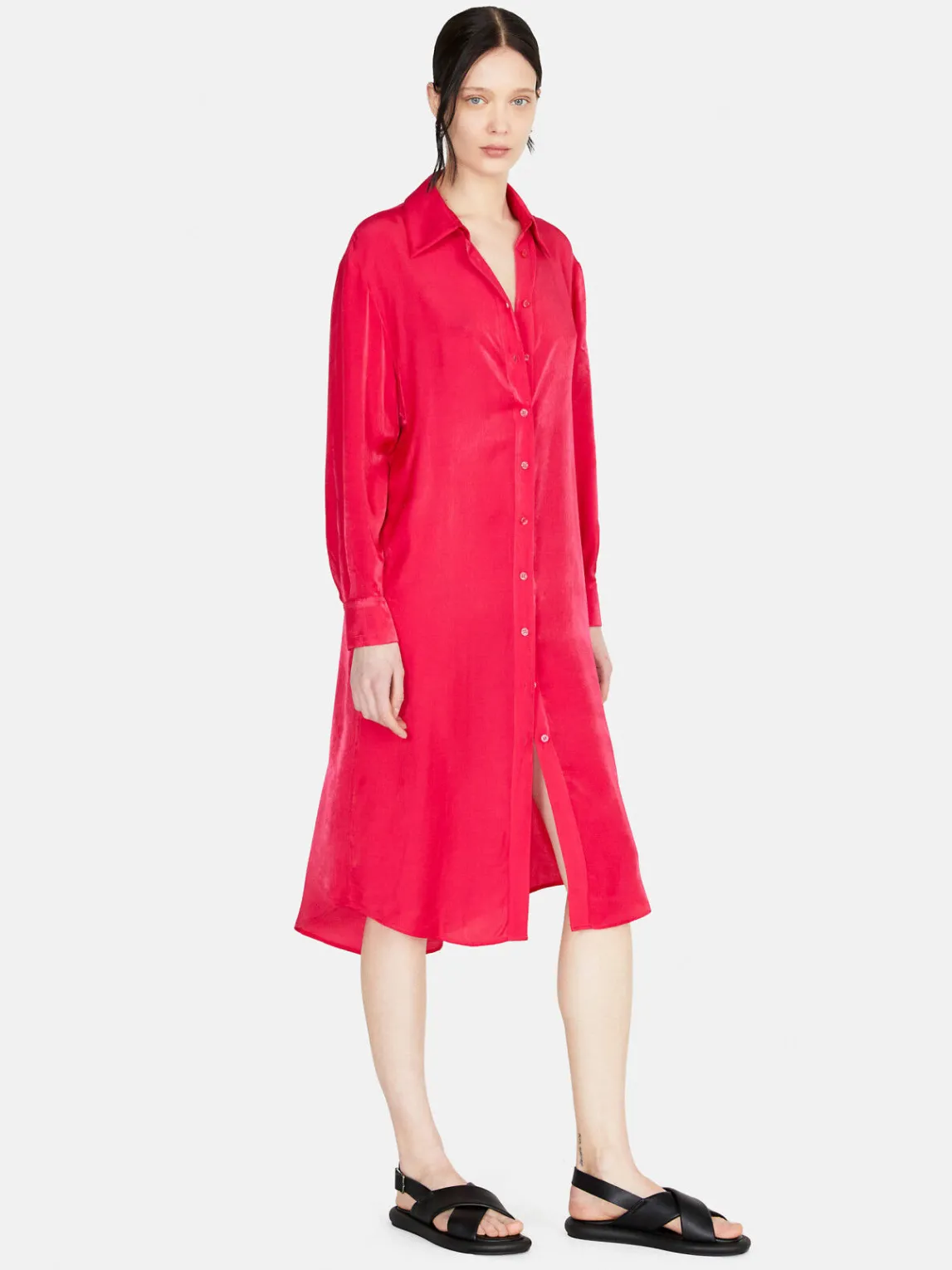 Women Sisley Dresses<Long Oversized Fit Shirt