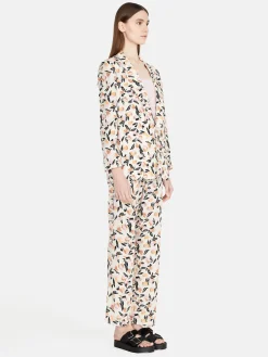 Women Sisley Jackets & Coats<Long Printed Jacket