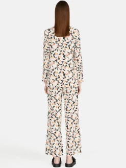 Women Sisley Jackets & Coats<Long Printed Jacket