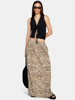 Women Sisley Skirts<Long Printed Skirt