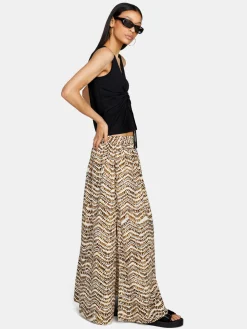Women Sisley Skirts<Long Printed Skirt