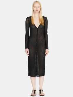 Women Sisley Dresses<Long Ribbed Cardigan