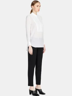 Women Sisley Shirts & Blouses<Long Shirt In Organza