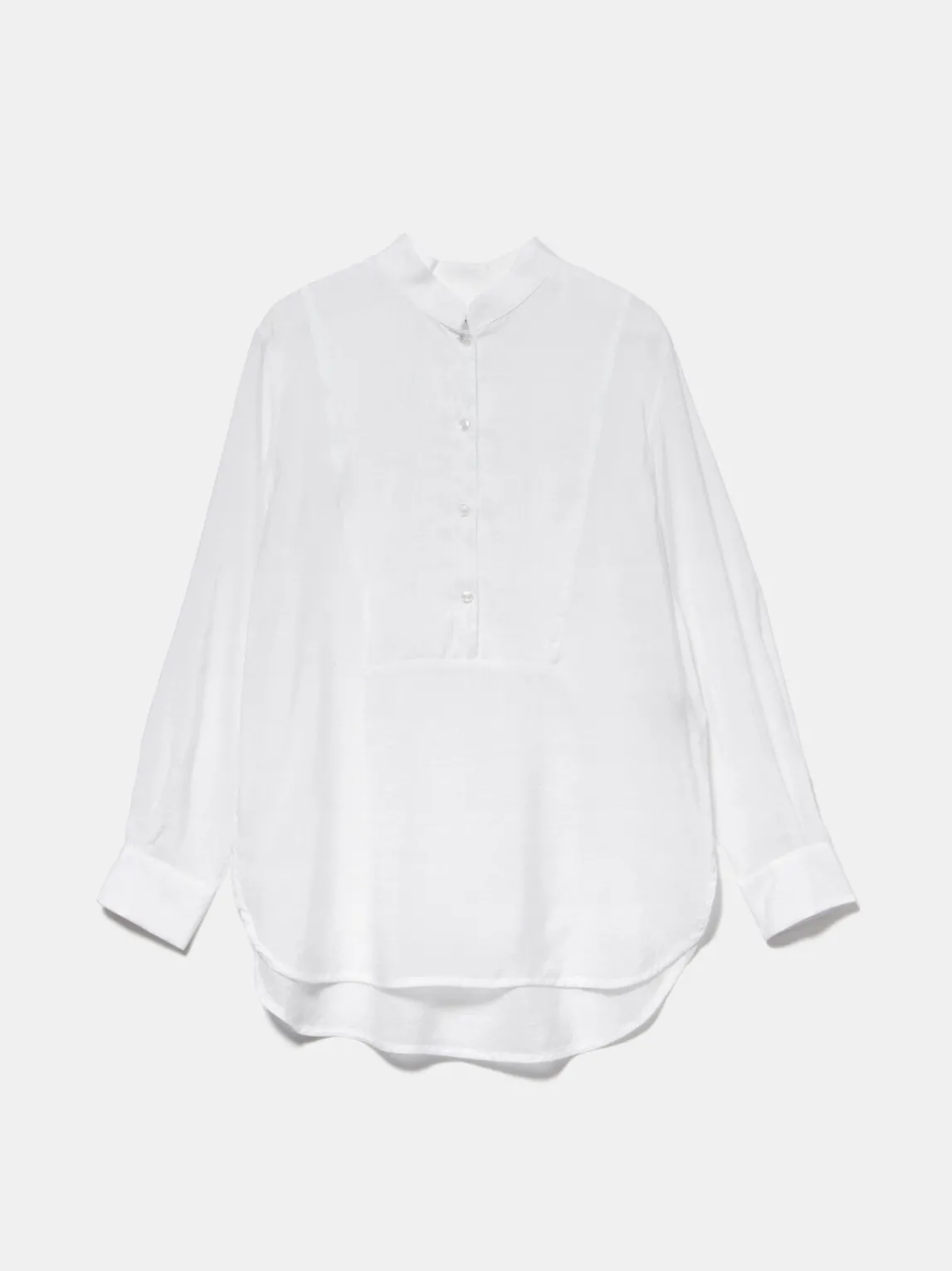 Women Sisley Shirts & Blouses<Long Shirt In Organza