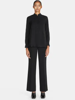 Women Sisley Shirts & Blouses<Long Shirt In Organza