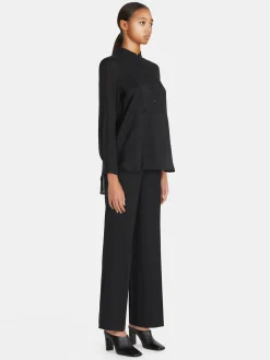 Women Sisley Shirts & Blouses<Long Shirt In Organza