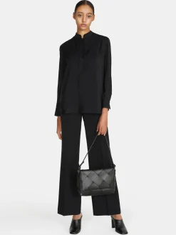 Women Sisley Shirts & Blouses<Long Shirt In Organza