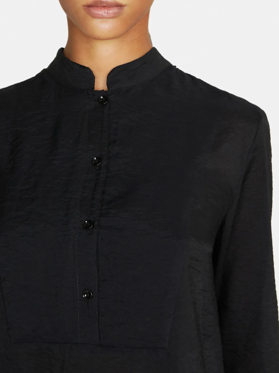 Women Sisley Shirts & Blouses<Long Shirt In Organza