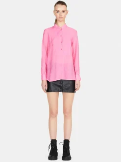 Women Sisley Shirts & Blouses<Long Shirt In Organza