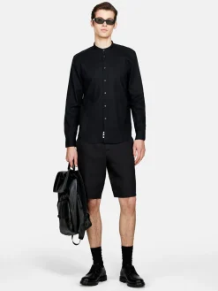 Men Sisley Shirts<Mandarin Collar Shirt