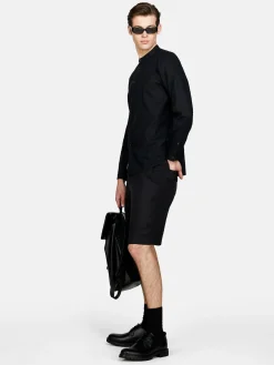 Men Sisley Shirts<Mandarin Collar Shirt