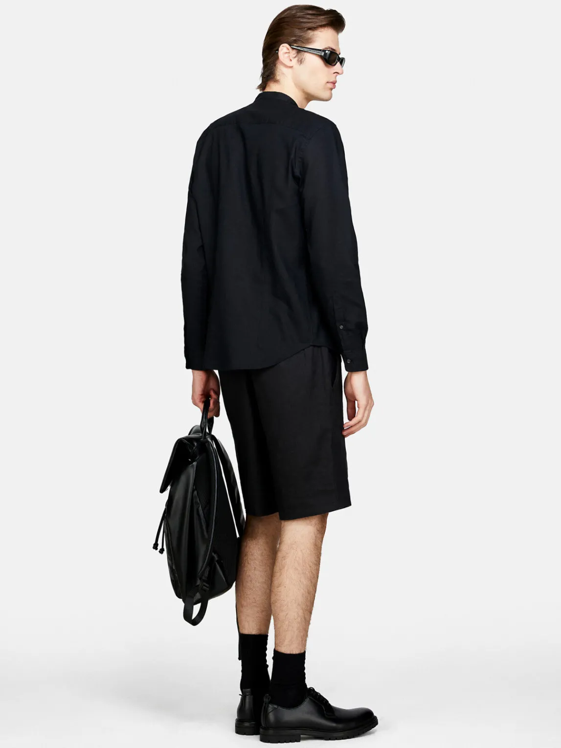 Men Sisley Shirts<Mandarin Collar Shirt