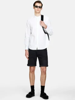 Men Sisley Shirts<Mandarin Collar Shirt