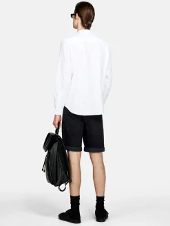 Men Sisley Shirts<Mandarin Collar Shirt