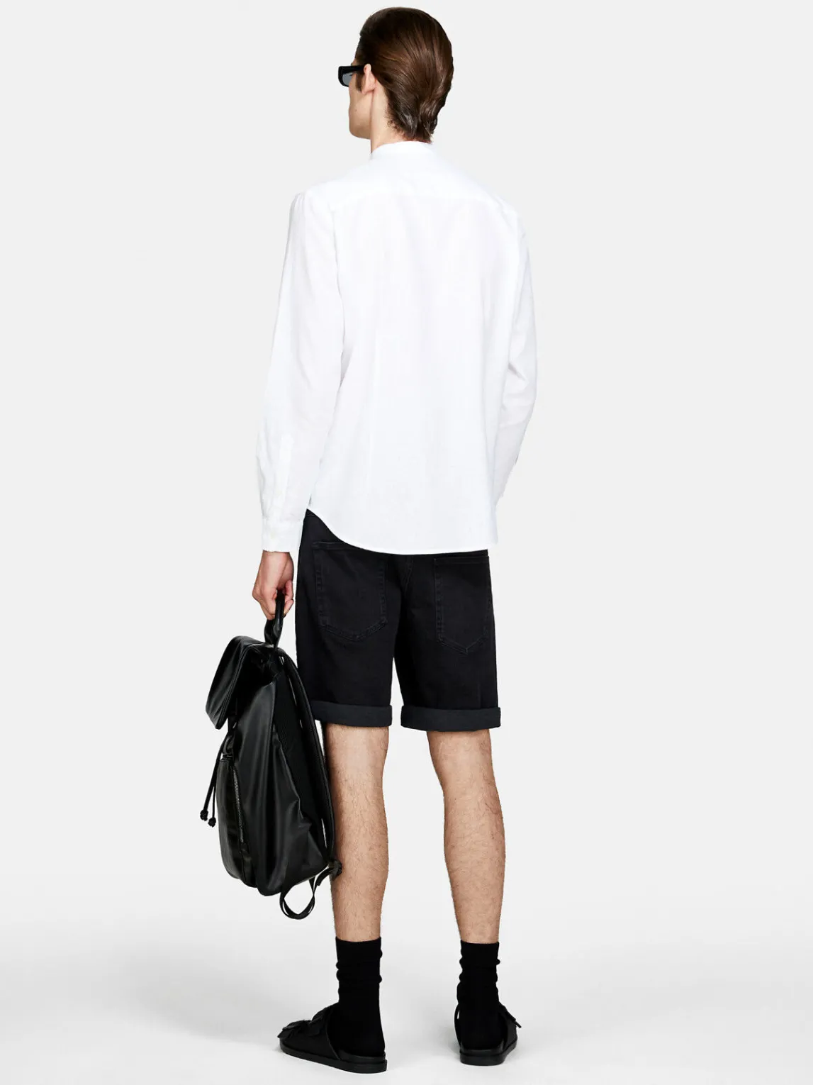 Men Sisley Shirts<Mandarin Collar Shirt