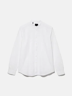 Men Sisley Shirts<Mandarin Collar Shirt