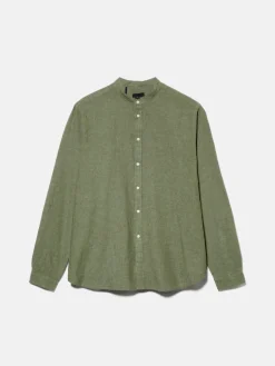 Men Sisley Shirts<Mandarin Collar Shirt