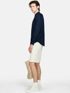 Men Sisley Shirts<Mandarin Collar Shirt