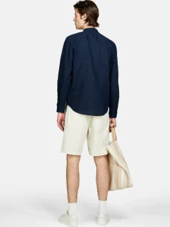 Men Sisley Shirts<Mandarin Collar Shirt