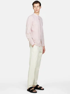 Men Sisley Shirts<Mandarin Collar Shirt