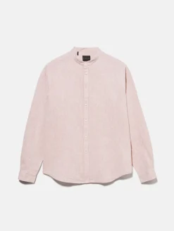 Men Sisley Shirts<Mandarin Collar Shirt