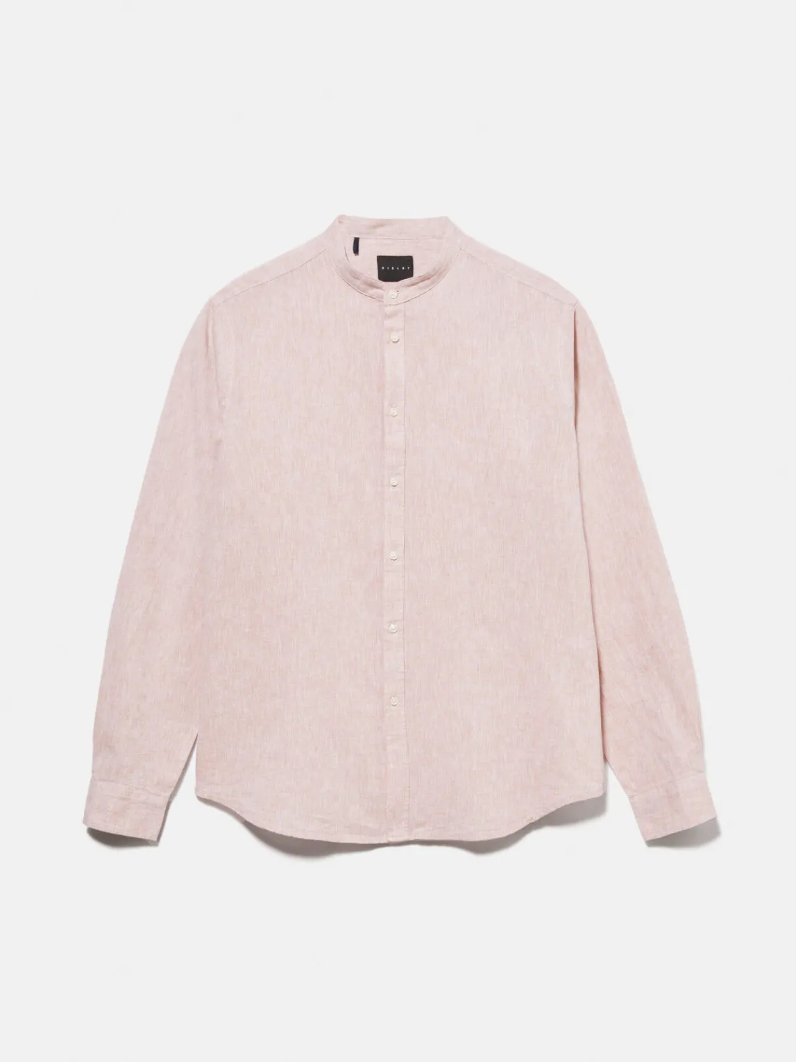 Men Sisley Shirts<Mandarin Collar Shirt
