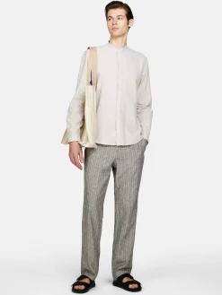 Men Sisley Shirts<Mandarin Collar Shirt
