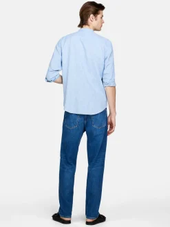 Men Sisley Shirts<Mandarin Collar Shirt