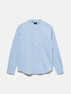 Men Sisley Shirts<Mandarin Collar Shirt
