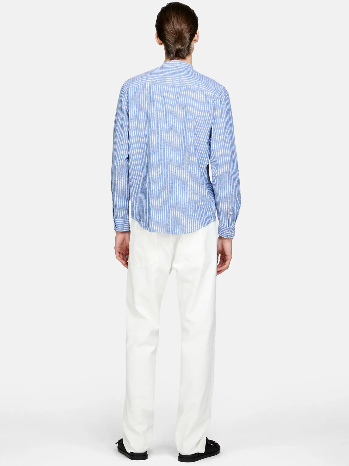 Men Sisley Shirts<Mandarin Collar Shirt