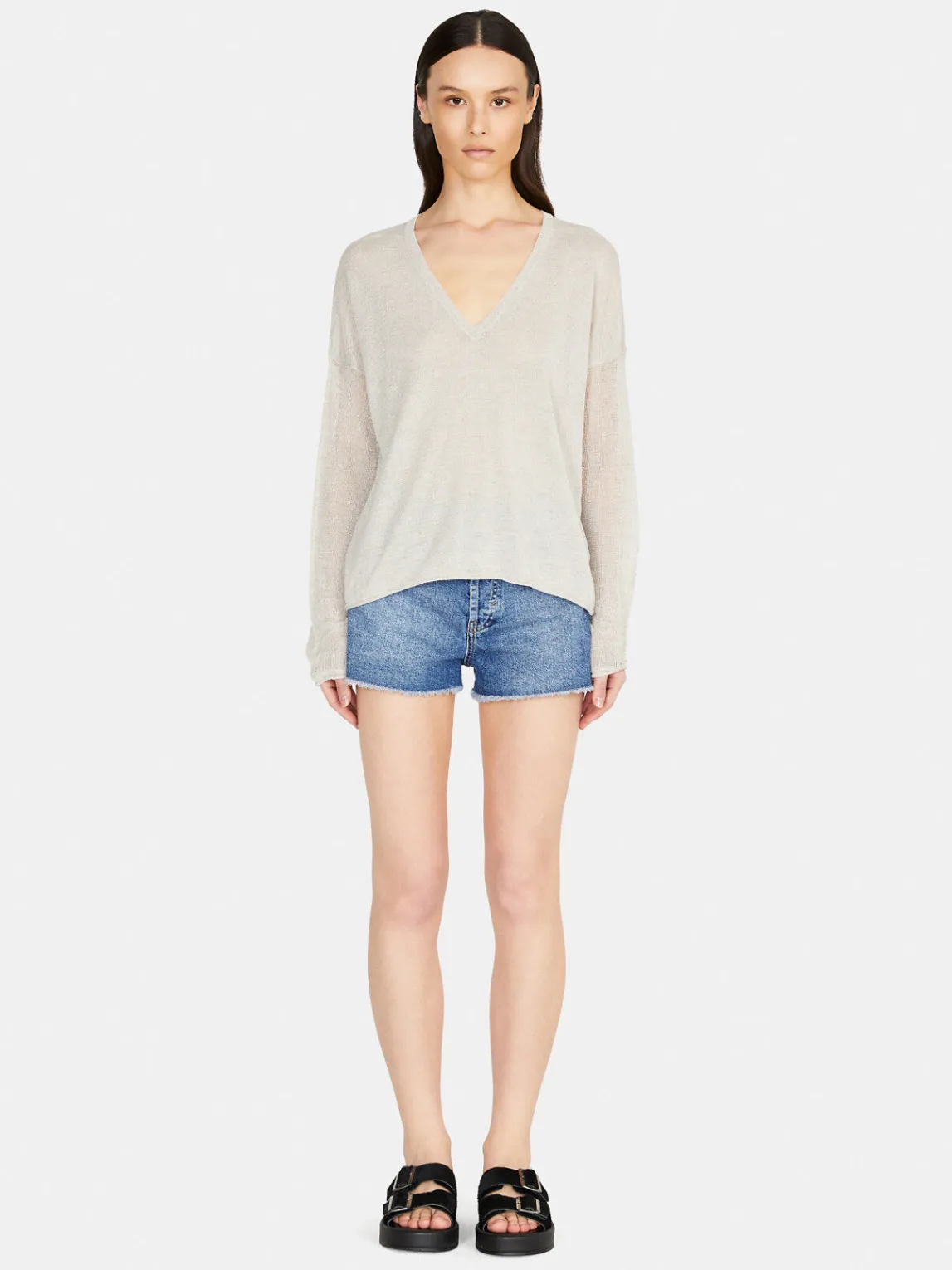 Women Sisley Jumpers & Knitwear<Marl Sweater