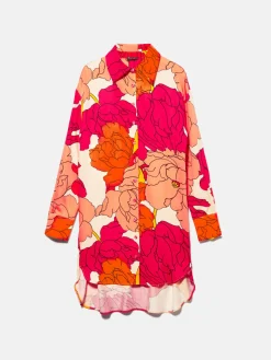 Women Sisley Dresses<Maxi Floral Shirt