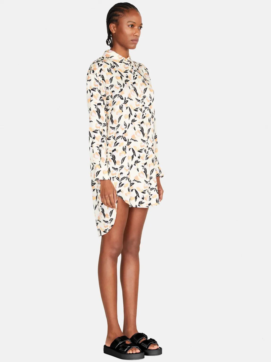 Women Sisley Dresses<Maxi Floral Shirt
