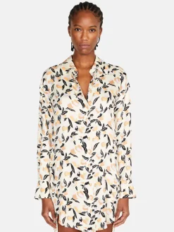 Women Sisley Dresses<Maxi Floral Shirt