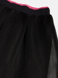 Girls Sisley Trousers & Skirts<Mesh Miniskirt