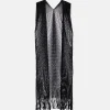 Women Sisley Accessories<Mesh Vest With Fringes