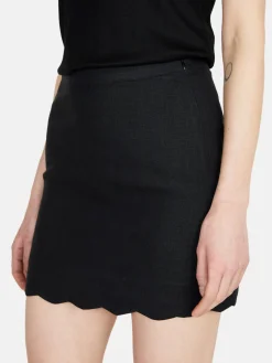 Women Sisley Skirts<Mini Skirt In Linen
