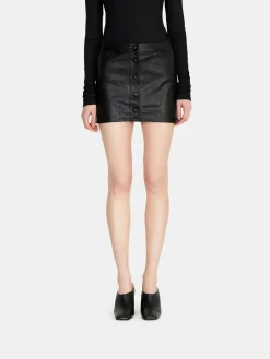 Women Sisley Skirts<Mini Skirt With Buttons