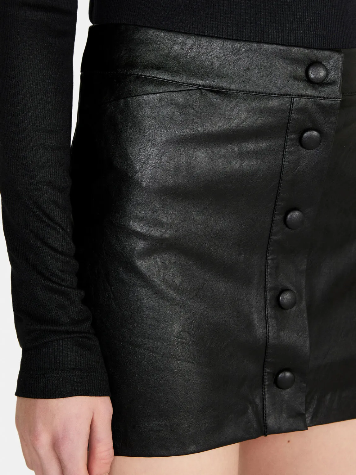 Women Sisley Skirts<Mini Skirt With Buttons