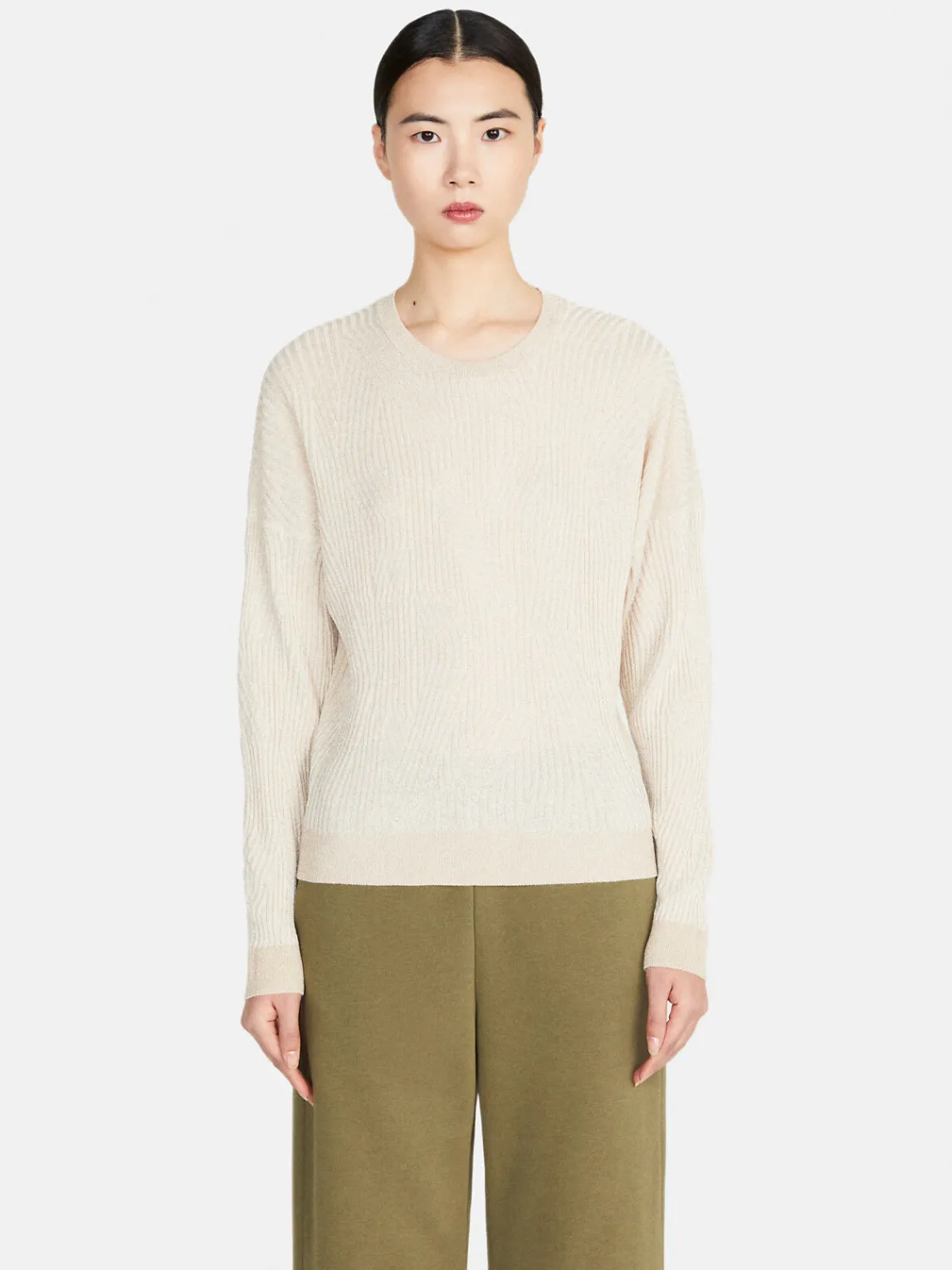 Women Sisley Jumpers & Knitwear<Multicolored Sweater With Lurex